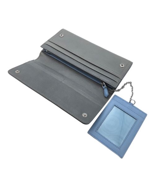 PRADA（プラダ）PRADA (プラダ) 長財布 グレーの古着・服飾アイテム