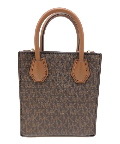 MICHAEL KORS（マイケルコース）MICHAEL KORS (マイケルコース) 2WAYショルダーポーチ ブラウンの古着・服飾アイテム
