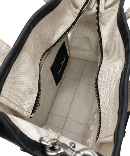 MARC JACOBS（マークジェイコブス）MARC JACOBS (マークジェイコブス) 2WAYバッグ ベージュ×ブラックの古着・服飾アイテム