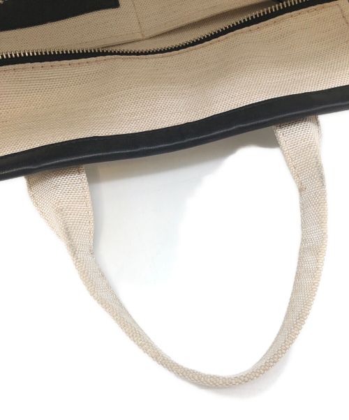 MARC JACOBS（マークジェイコブス）MARC JACOBS (マークジェイコブス) 2WAYバッグ ベージュ×ブラックの古着・服飾アイテム
