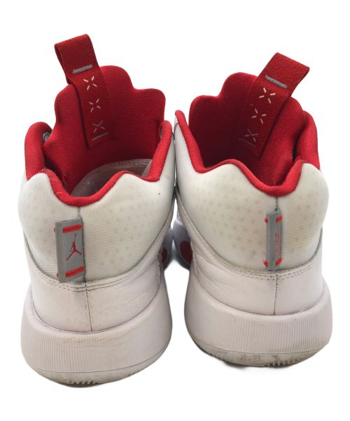 NIKE（ナイキ）NIKE (ナイキ) バスケットボールシューズ ホワイト×レッド サイズ:SIZE 28cmの古着・服飾アイテム