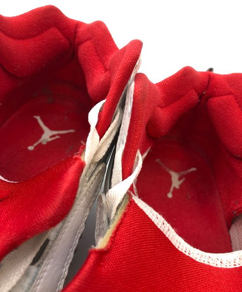 NIKE（ナイキ）NIKE (ナイキ) バスケットボールシューズ ホワイト×レッド サイズ:SIZE 28cmの古着・服飾アイテム