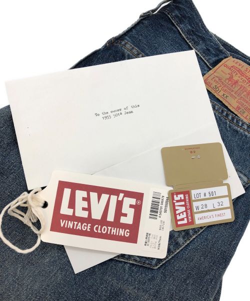 LEVI'S（リーバイス）LEVI'S (リーバイス) ボタンフライデニムパンツ インディゴ サイズ:71cm (W28)の古着・服飾アイテム