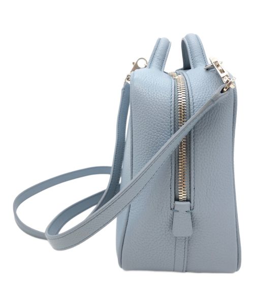 IL BISONTE（イル ビゾンテ）IL BISONTE (イル ビゾンテ) 2WAYバッグ ブルーの古着・服飾アイテム