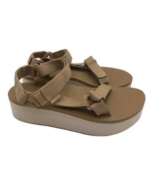 TEVA（テバ）TEVA (テバ) サンダル ブラウン サイズ:25 未使用品の古着・服飾アイテム