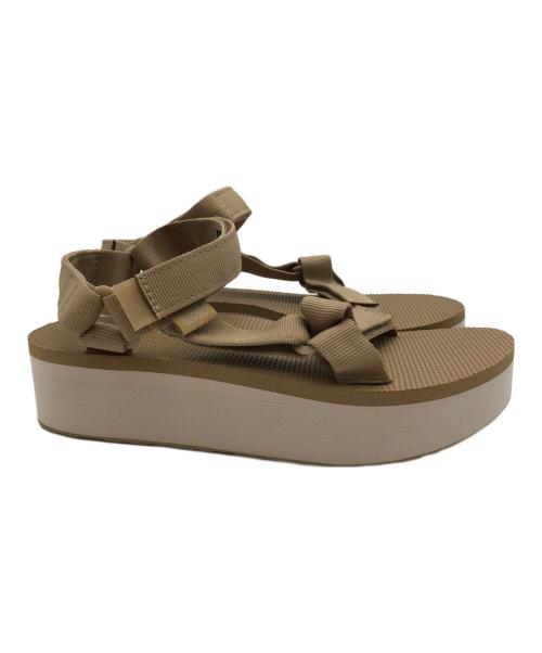 TEVA（テバ）TEVA (テバ) サンダル ブラウン サイズ:25 未使用品の古着・服飾アイテム