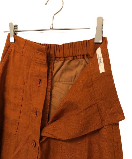 JOURNAL STANDARD relume（ジャーナルスタンダード レリューム）JOURNAL STANDARD relume (ジャーナルスタンダード レリューム) ボタンスカート ブラウン サイズ:SIZE 38 未使用品の古着・服飾アイテム