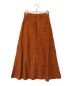JOURNAL STANDARD relume (ジャーナルスタンダード レリューム) ボタンスカート ブラウン サイズ:SIZE 38 未使用品：3000円