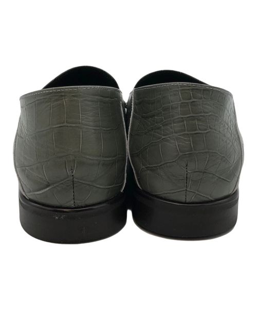 卑弥呼（ヒミコ）卑弥呼 (ヒミコ) 2WAYバブーシュビットローファー グリーン サイズ:24の古着・服飾アイテム