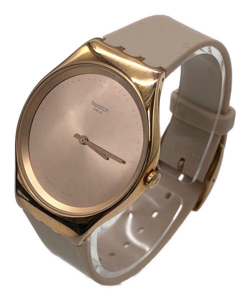 SWATCH（スウォッチ）SWATCH (スウォッチ) クォーツ ベージュの古着・服飾アイテム