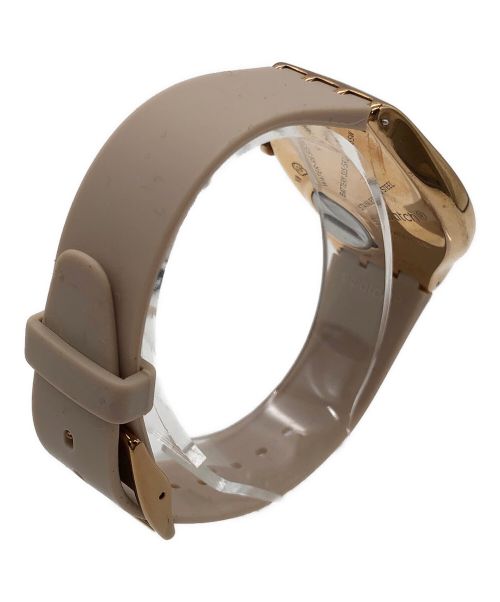 SWATCH（スウォッチ）SWATCH (スウォッチ) クォーツ ベージュの古着・服飾アイテム