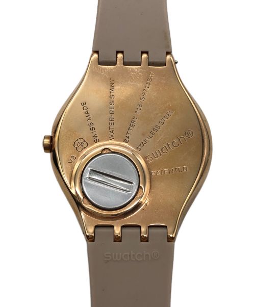 SWATCH（スウォッチ）SWATCH (スウォッチ) クォーツ ベージュの古着・服飾アイテム