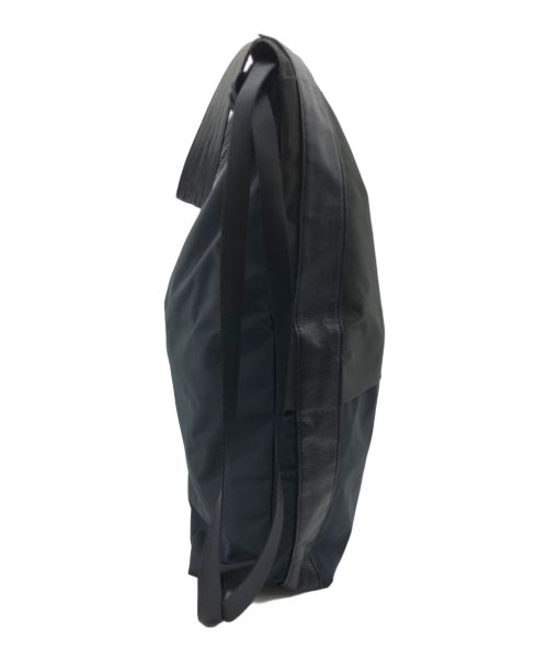 HIROKO HAYASHI（ヒロコ ハヤシ）HIROKO HAYASHI (ヒロコ ハヤシ) 2wayナップサック ネイビー×グレーの古着・服飾アイテム