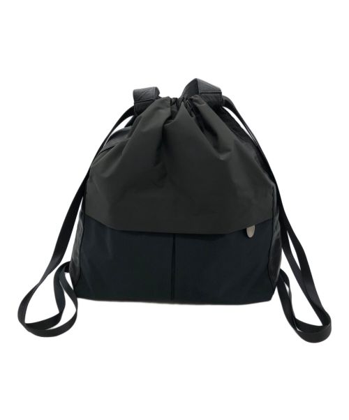 HIROKO HAYASHI（ヒロコ ハヤシ）HIROKO HAYASHI (ヒロコ ハヤシ) 2wayナップサック ネイビー×グレーの古着・服飾アイテム