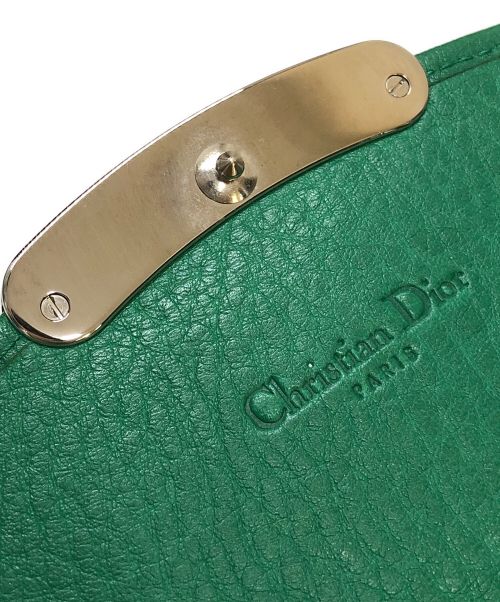 Christian Dior（クリスチャン ディオール）Christian Dior (クリスチャン ディオール) 長財布 グリーンの古着・服飾アイテム