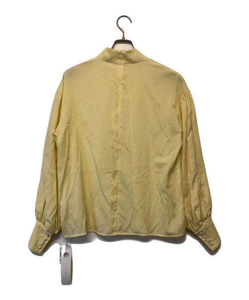 LAGUNA MOON（ラグナムーン）LAGUNA MOON (ラグナムーン) タックギャザーブラウス イエロー サイズ:Free 未使用品の古着・服飾アイテム