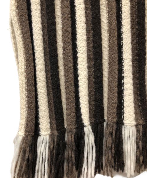 RAQUEL ALLEGRA（ラクエルアレグラ）RAQUEL ALLEGRA (ラクエルアレグラ) カーディガン ブラウン×ベージュの古着・服飾アイテム