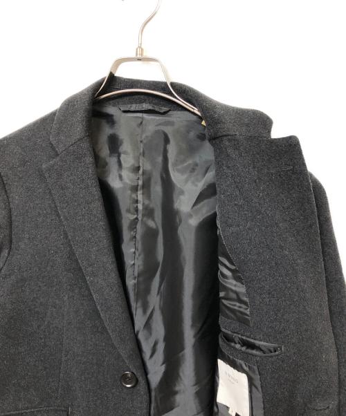 B:MING LIFE STORE（ビーミングライフストア）B:MING LIFE STORE (ビーミングライフストア) カシミヤ混ウールコート グレー サイズ:SIZE Sの古着・服飾アイテム