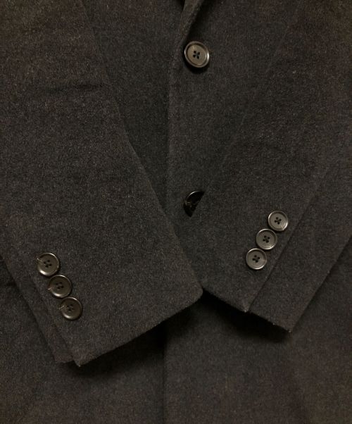 B:MING LIFE STORE（ビーミングライフストア）B:MING LIFE STORE (ビーミングライフストア) カシミヤ混ウールコート グレー サイズ:SIZE Sの古着・服飾アイテム