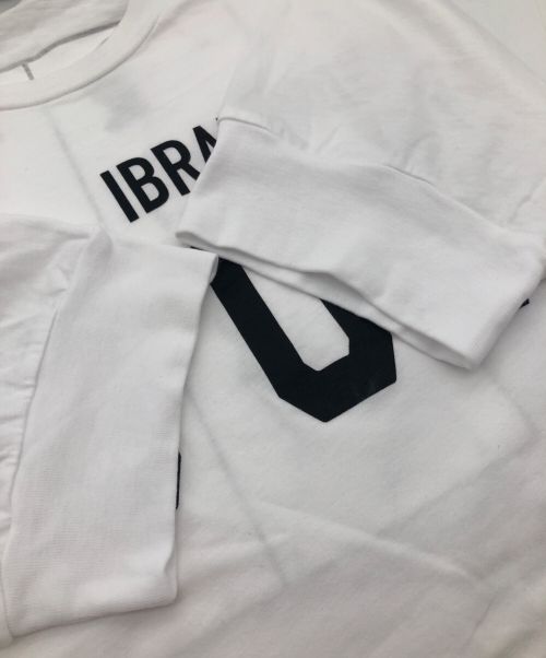 DSQUARED2（ディースクエアード）DSQUARED2 (ディースクエアード) プリントカットソー ブラック×ホワイト サイズ:SIZE Sの古着・服飾アイテム