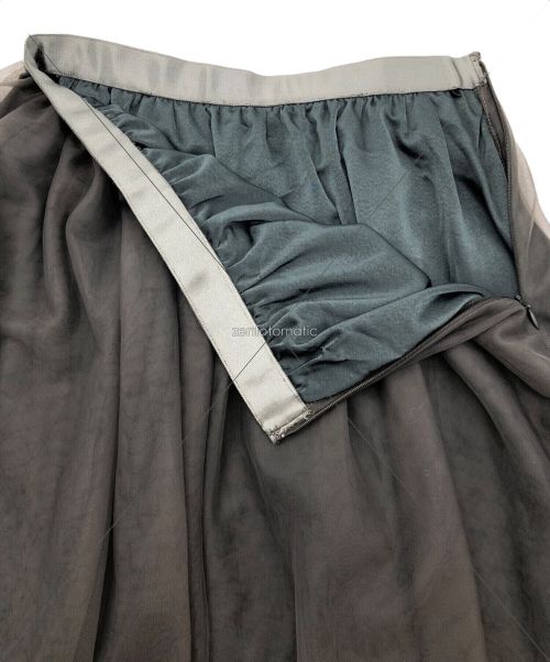 anuans（アニュアンス）anuans (アニュアンス) チュールスカート ブラウン サイズ:SIZE Mの古着・服飾アイテム