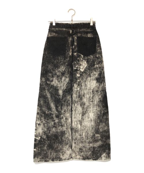 UNITED TOKYO（ユナイテッドトーキョー）UNITED TOKYO (ユナイテッドトーキョー) バッグケミカルデニムスカート ブラック サイズ:SIZE M 未使用品の古着・服飾アイテム