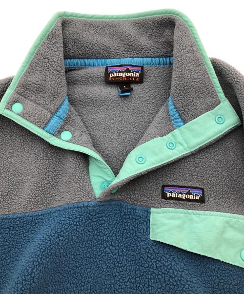 Patagonia（パタゴニア）Patagonia (パタゴニア) ライトウェイト・シンチラ・スナップT・プルオーバー ブルー サイズ:Ｓの古着・服飾アイテム