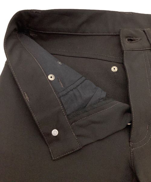 GUCCI（グッチ）GUCCI (グッチ) スラックス ダークブラウン サイズ:Mの古着・服飾アイテム