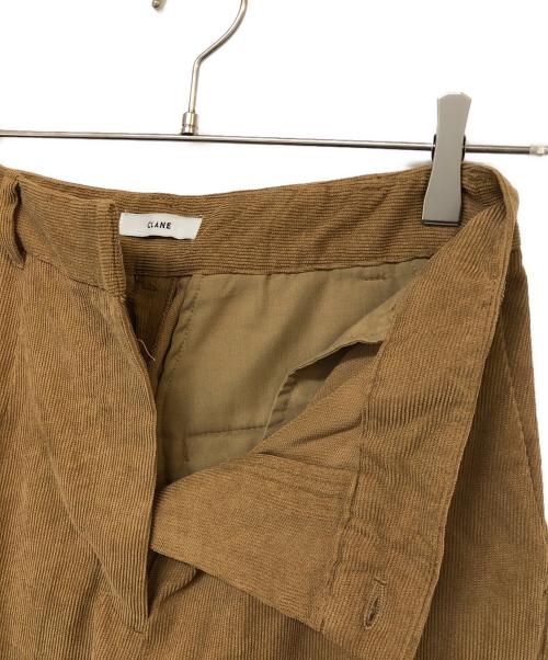 CLANE（クラネ）CLANE (クラネ) コーデュロイベルボトムパンツ ブラウン サイズ:SIZE 1の古着・服飾アイテム