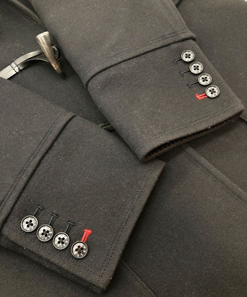 LOVELESS（ラブレス）LOVELESS (ラブレス) ダッフルコート ブラック×レッド サイズ:SIZE Mの古着・服飾アイテム