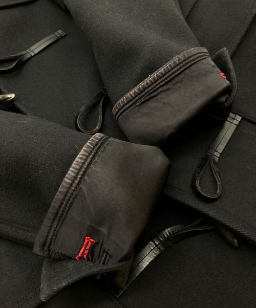 LOVELESS（ラブレス）LOVELESS (ラブレス) ダッフルコート ブラック×レッド サイズ:SIZE Mの古着・服飾アイテム