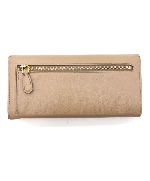 PRADA（プラダ）PRADA (プラダ) 長財布 ベージュの古着・服飾アイテム