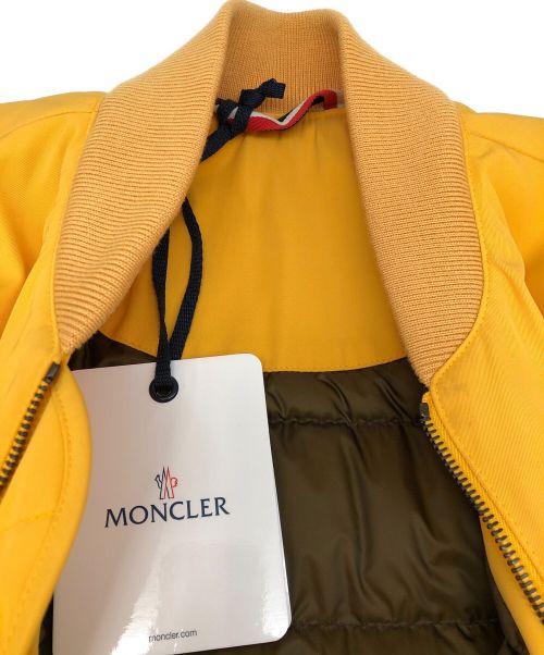 MONCLER（モンクレール）MONCLER (モンクレール) HENRI JACKET イエローの古着・服飾アイテム