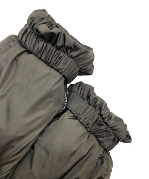 MONCLER（モンクレール）MONCLER (モンクレール) ダウンジャケット ブラック×グリーン サイズ:2の古着・服飾アイテム