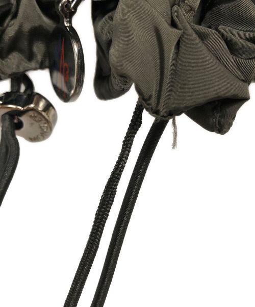 MONCLER（モンクレール）MONCLER (モンクレール) ダウンジャケット ブラック×グリーン サイズ:2の古着・服飾アイテム