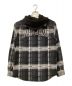 SUPREME (シュプリーム) シャツ ブラック×グレー サイズ:SIZE M：12000円