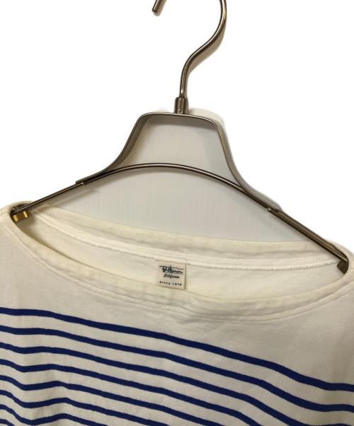 Ron Herman（ロンハーマン）Ron Herman (ロンハーマン) Too Big Striped Tee ブルー×ホワイト サイズ:Freeの古着・服飾アイテム