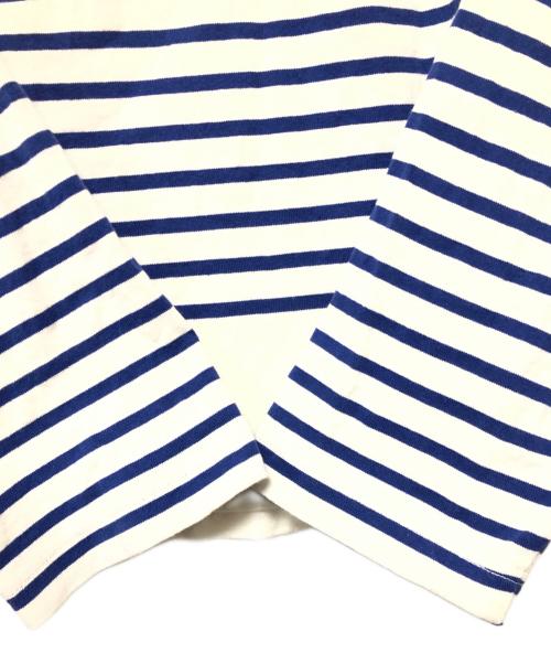 Ron Herman（ロンハーマン）Ron Herman (ロンハーマン) Too Big Striped Tee ブルー×ホワイト サイズ:Freeの古着・服飾アイテム