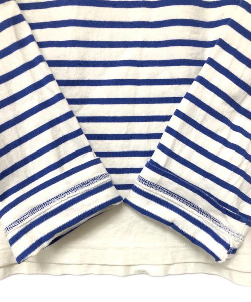 Ron Herman（ロンハーマン）Ron Herman (ロンハーマン) Too Big Striped Tee ブルー×ホワイト サイズ:Freeの古着・服飾アイテム