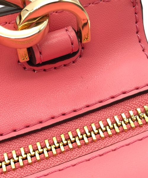 MICHAEL KORS（マイケル・コース）MICHAEL KORS (マイケルコース) サッチェルスモール　2WAYショルダーバッグ ピンクの古着・服飾アイテム