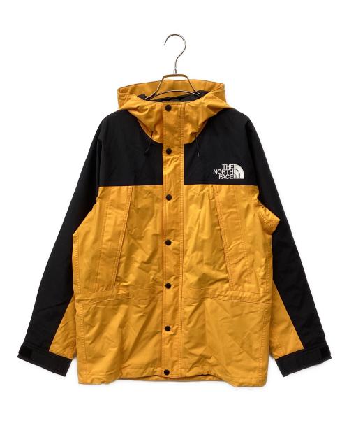 THE NORTH FACE（ザ ノース フェイス）THE NORTH FACE (ザ ノース フェイス) マウンテンパーカー ブラック×イエロー サイズ:SIZE Mの古着・服飾アイテム
