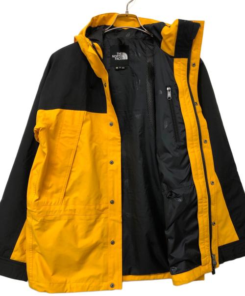 THE NORTH FACE（ザ ノース フェイス）THE NORTH FACE (ザ ノース フェイス) マウンテンパーカー ブラック×イエロー サイズ:SIZE Mの古着・服飾アイテム