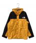 THE NORTH FACE（ザ ノース フェイス）の古着「マウンテンパーカー」｜ブラック×イエロー