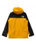 THE NORTH FACE (ザ ノース フェイス) マウンテンパーカー ブラック×イエロー サイズ:SIZE M：17000円