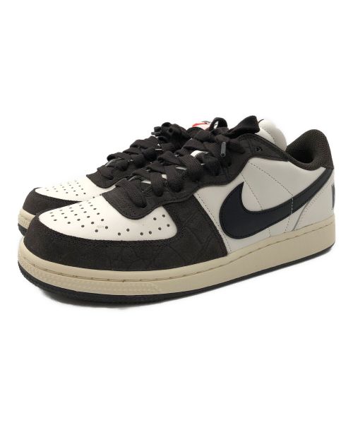 NIKE（ナイキ）NIKE (ナイキ) TERMINATOR LOW ブラウン×ホワイト サイズ:27の古着・服飾アイテム