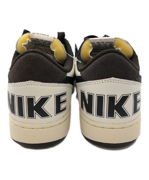 NIKE（ナイキ）NIKE (ナイキ) TERMINATOR LOW ブラウン×ホワイト サイズ:27の古着・服飾アイテム