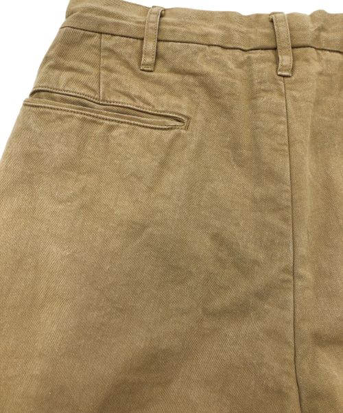 SUGAR CANE（シュガーケーン）SUGAR CANE (シュガーケーン) パンツ ベージュ×レッド サイズ:76cm (W30)の古着・服飾アイテム