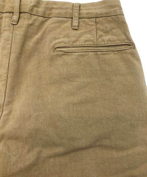 SUGAR CANE（シュガーケーン）SUGAR CANE (シュガーケーン) パンツ ベージュ×レッド サイズ:76cm (W30)の古着・服飾アイテム