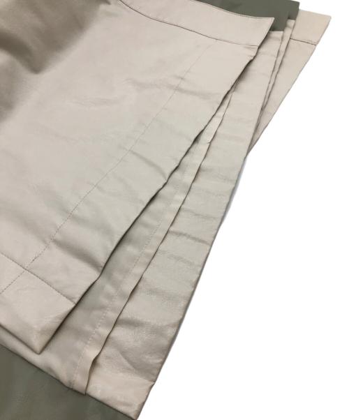 DRESSLAVE（ドレスレイブ）DRESSLAVE (ドレスレイブ) フェイクレザーコート ベージュ サイズ:38の古着・服飾アイテム