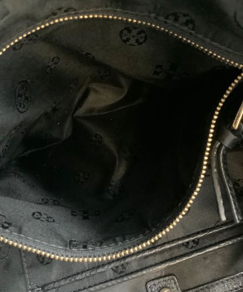 TORY BURCH（トリーバーチ）TORY BURCH (トリーバーチ) 巾着チェーンショルダーバッグ ブラックの古着・服飾アイテム